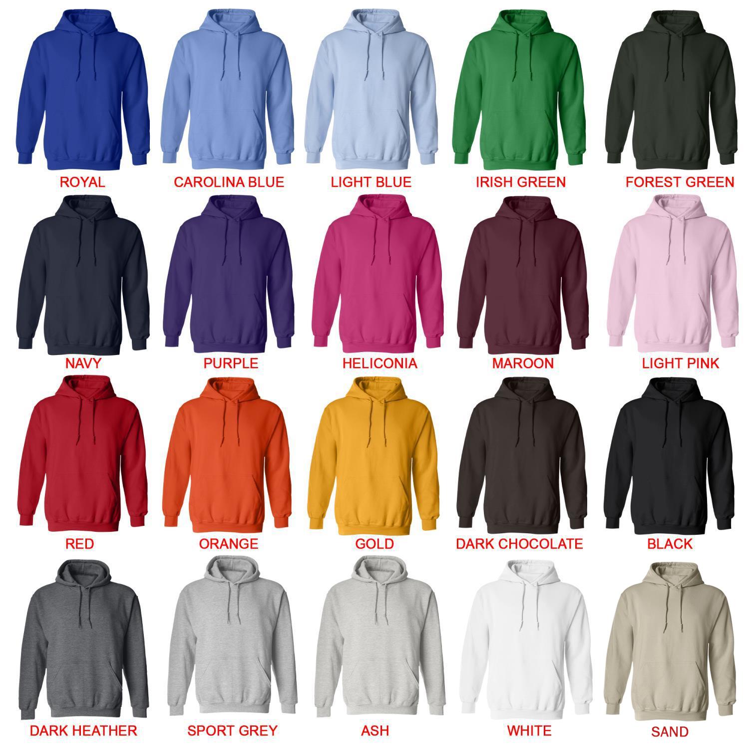 hoodie color chart - Naruto EU Store
