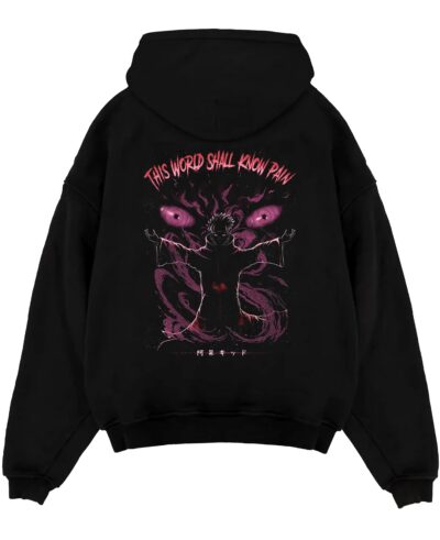 Pain Naruto Shippuden Six Paths Rinnegan Akatsuki Hoodie