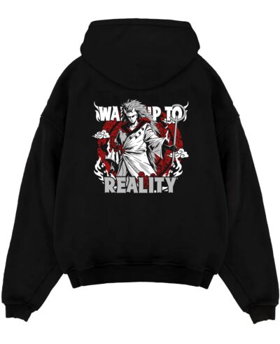 Madara Uchiha Wake Up to Reality Naruto Shippuden Hoodie
