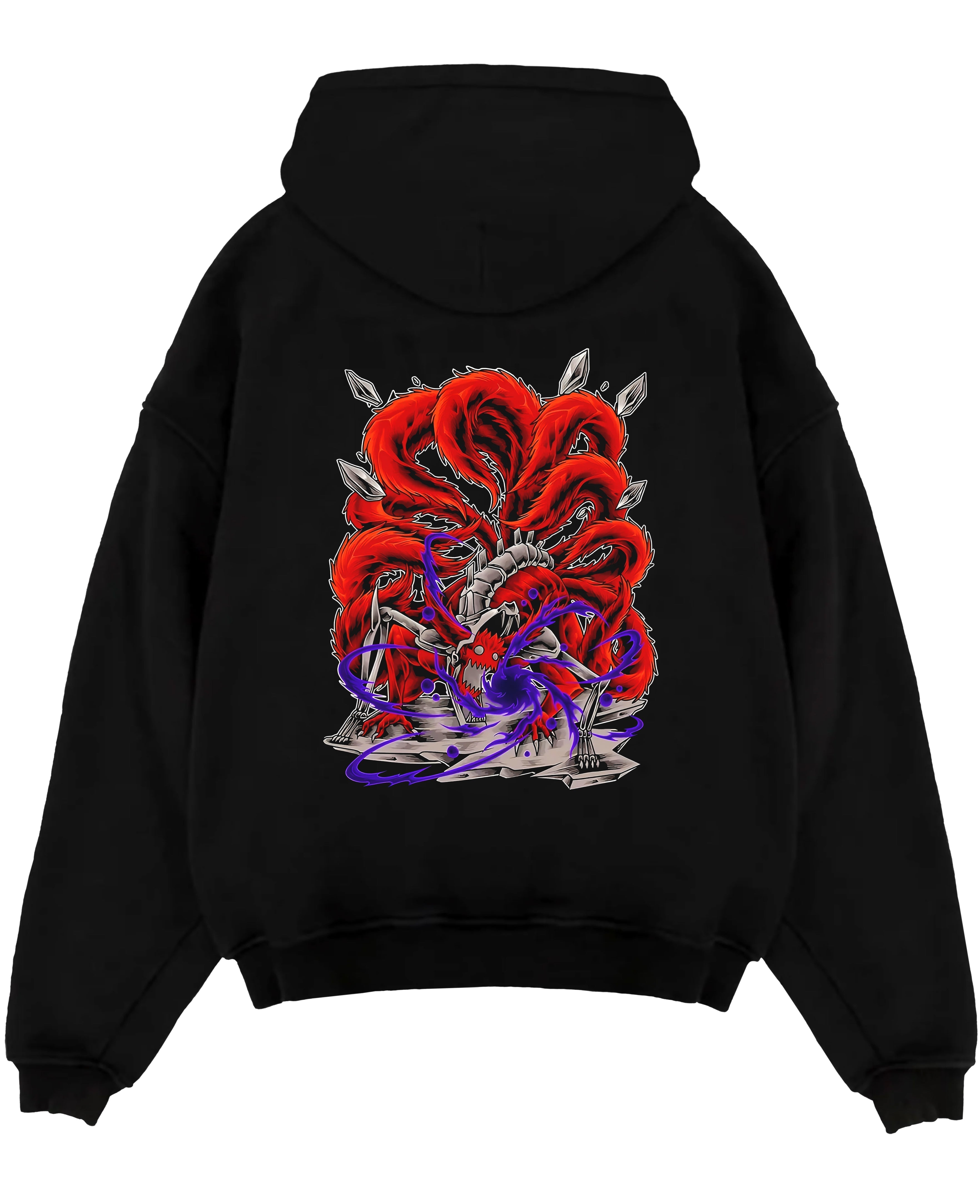 Naruto Kurama Six Tails Fox Naruto Shippuden Hoodie