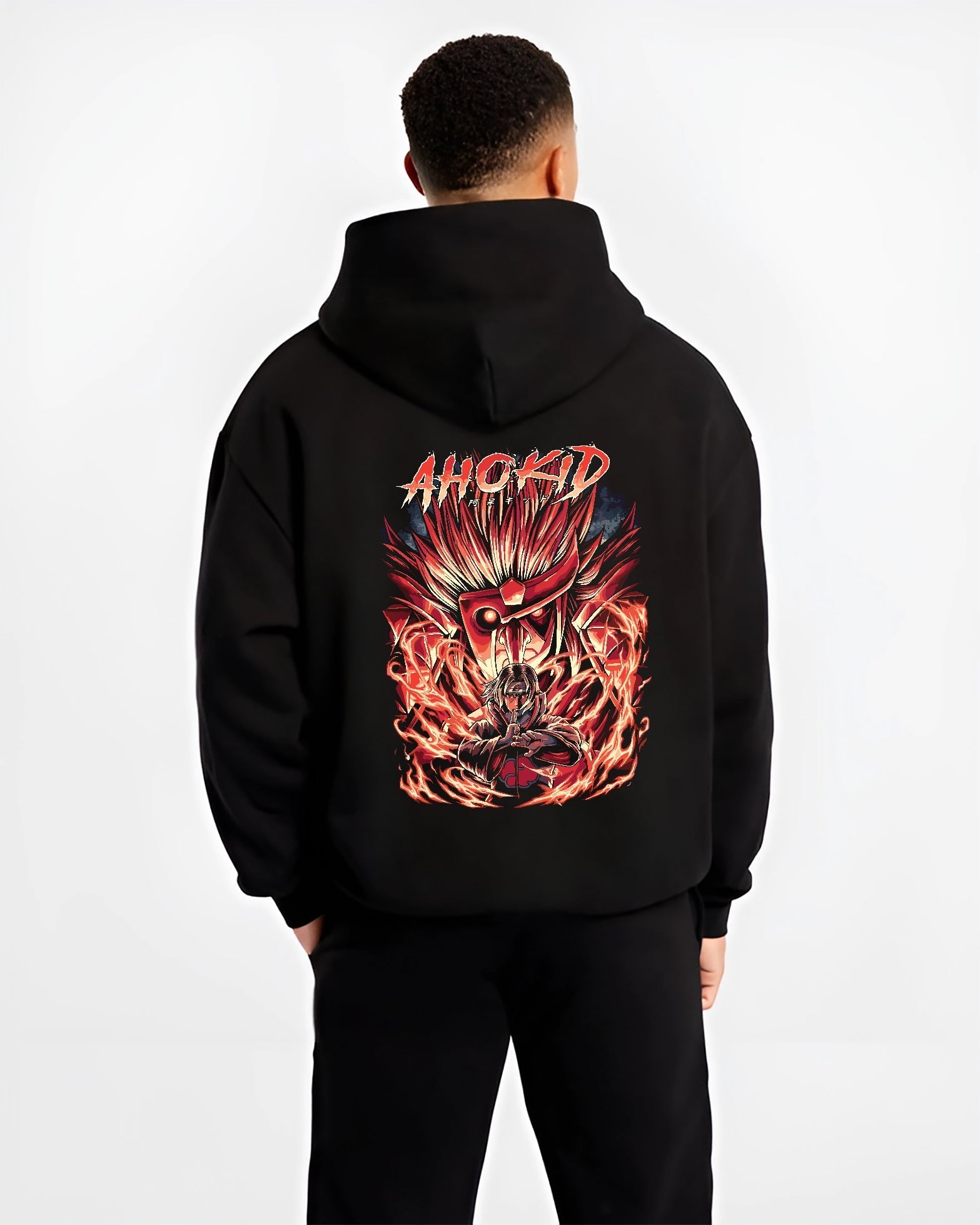Itachi Uchiha Susanoo Red Mangekyō Naruto Shippuden Hoodie - Image 2