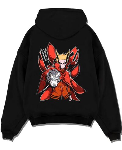 Naruto Uzumaki Hoodie Baryon Mode Battle Jumper