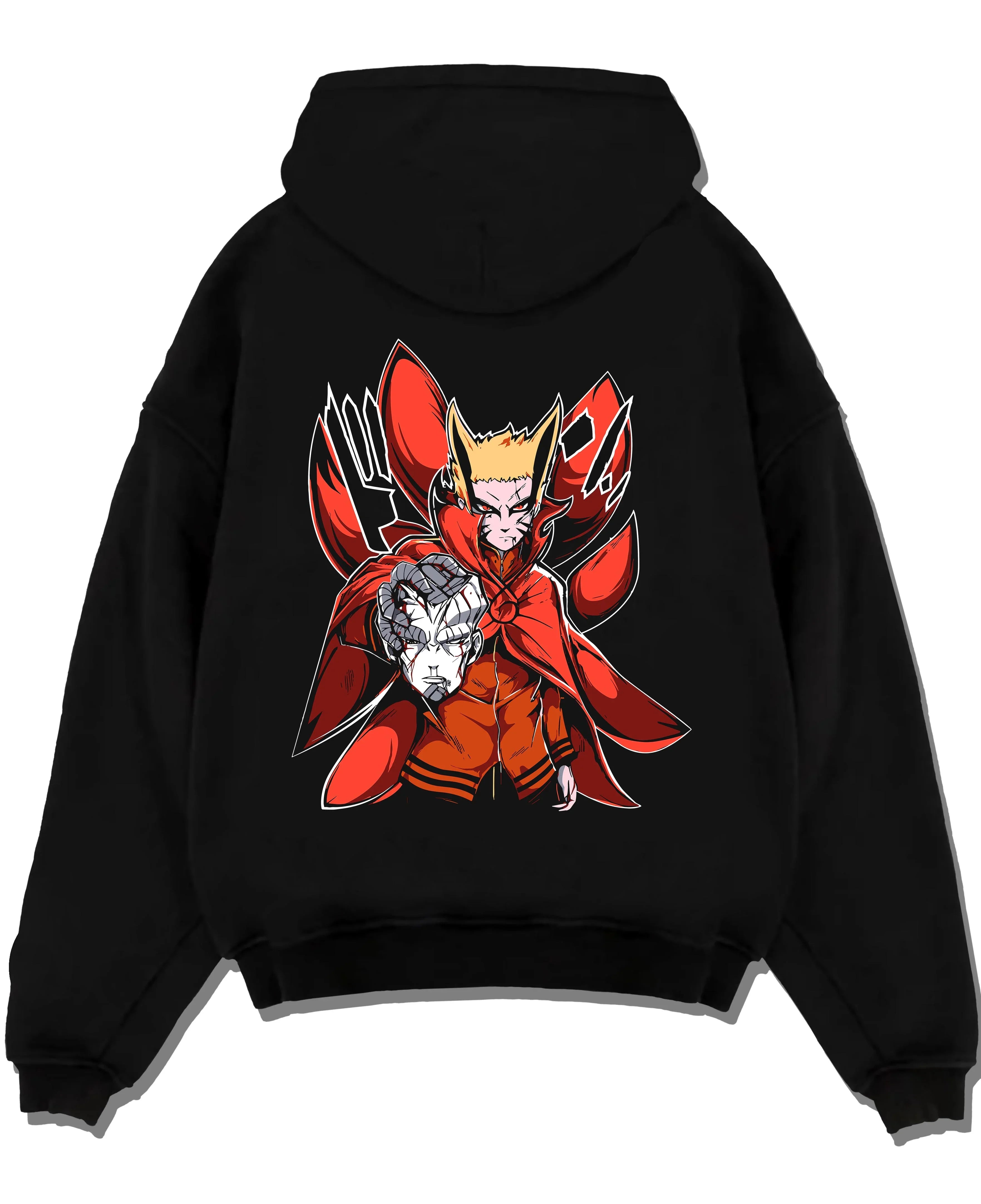 Naruto Uzumaki Hoodie Baryon Mode Battle Jumper