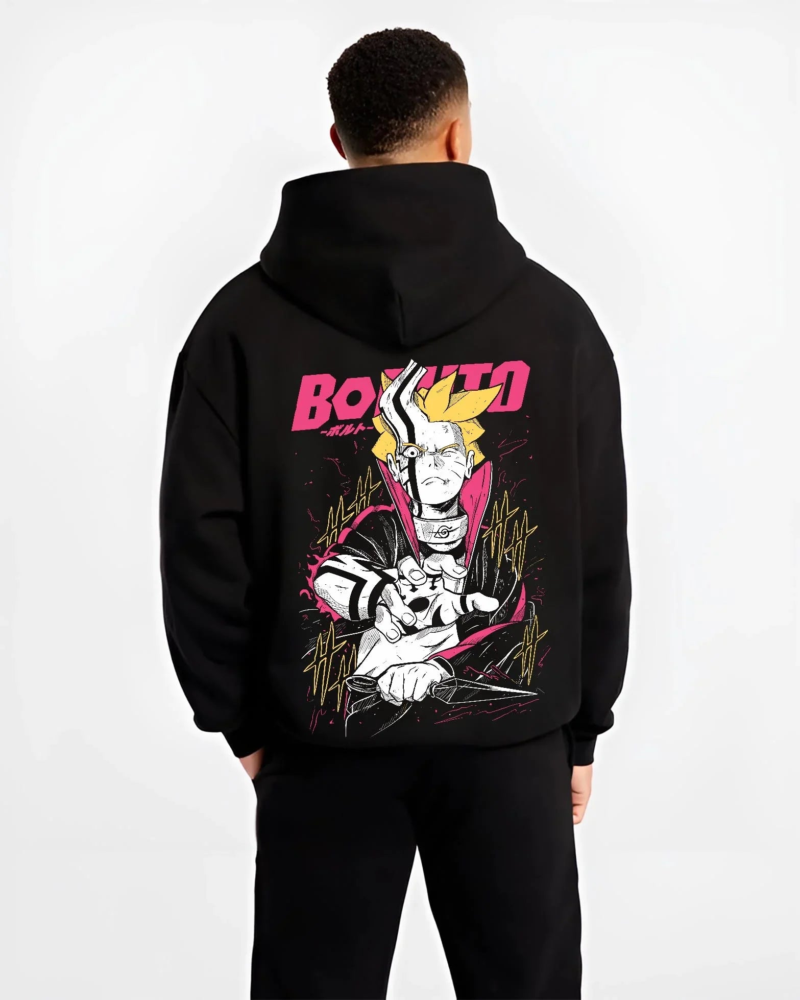 Boruto Hoodie Naruto Next Generations Shinobi Panel - Image 2
