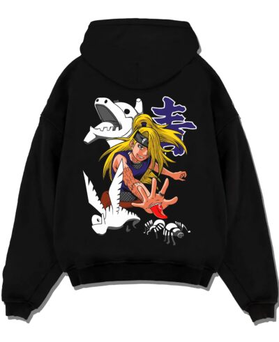 Bleach Hoodie Rukia Soul Reaper Retro Anime Poster