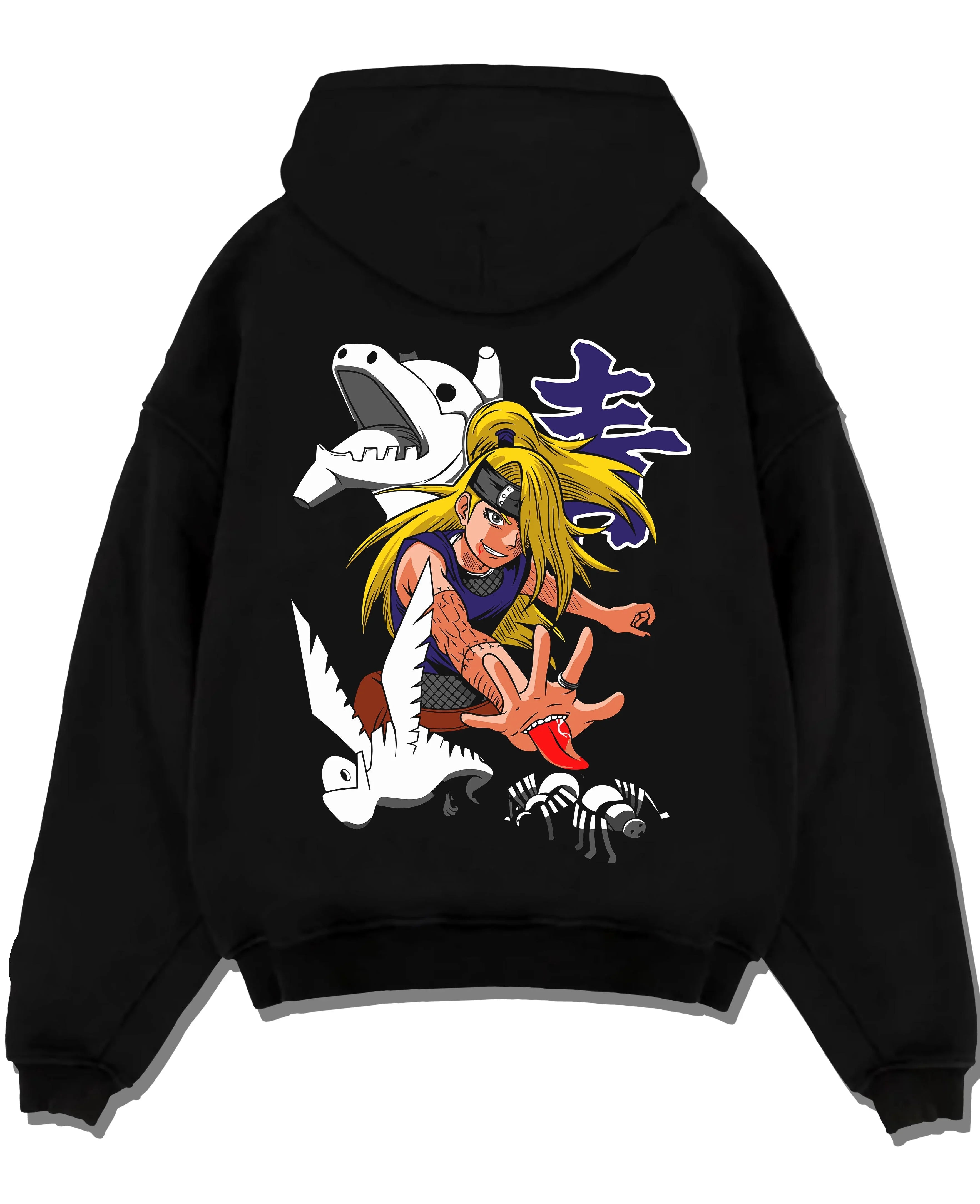 Bleach Hoodie Rukia Soul Reaper Retro Anime Poster