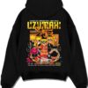 EVOHOK A.black hoodie flat back design - Naruto EU Store