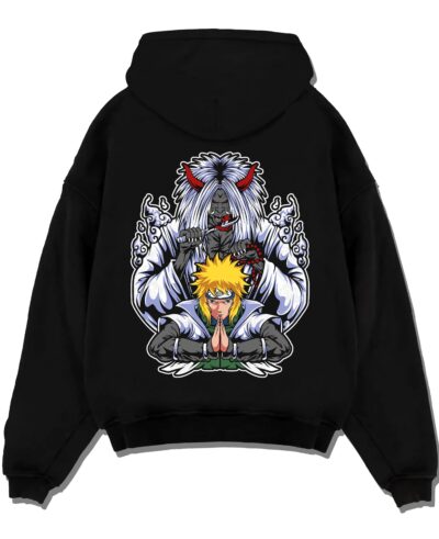 Naruto Hoodie Minato Namikaze Fourth Hokage Jumper