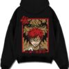 GAABST A.black hoodie flat back design - Naruto EU Store