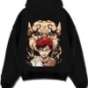 GAASLD A.black hoodie flat back design - Naruto EU Store