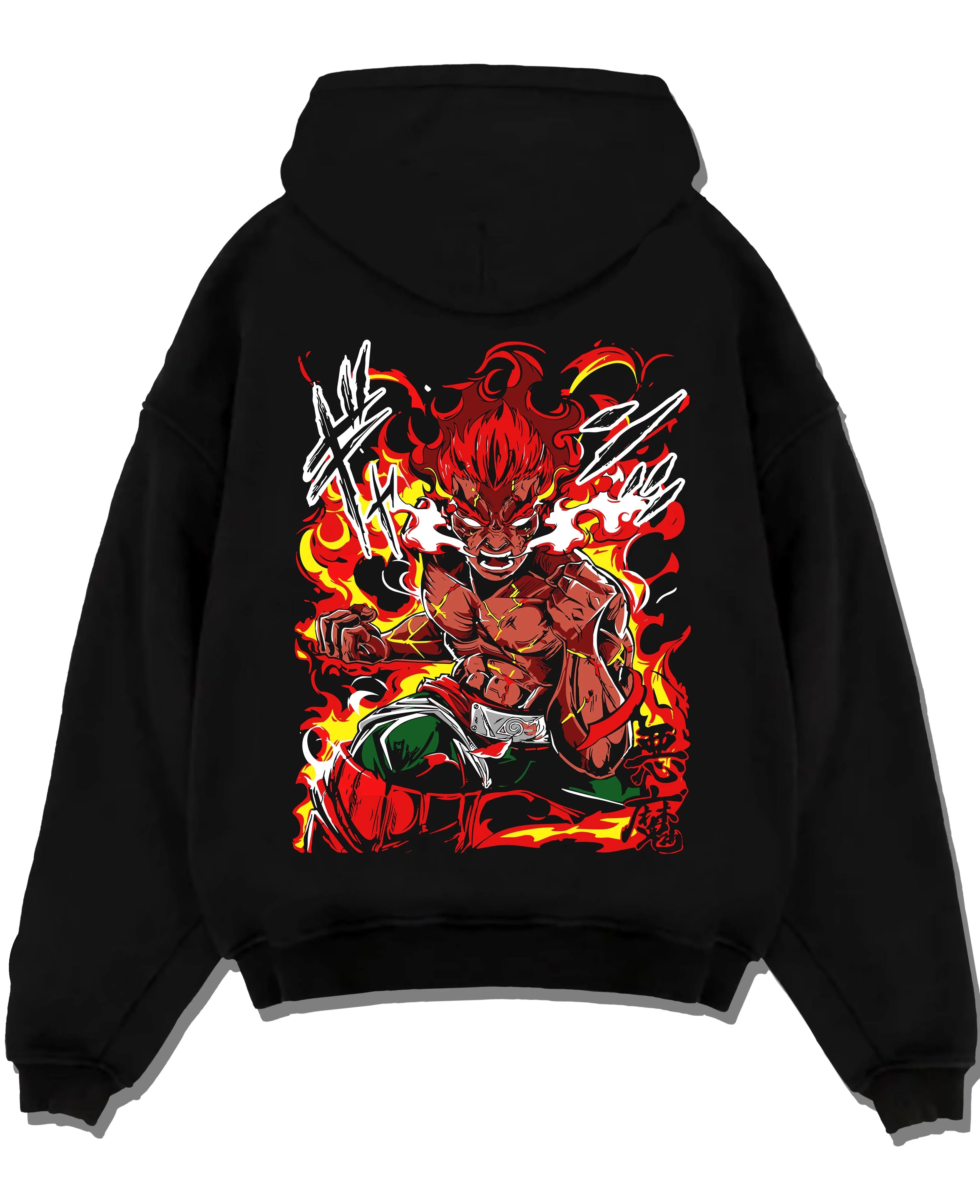 Might Guy Hoodie Naruto Anime Eight Gates Power