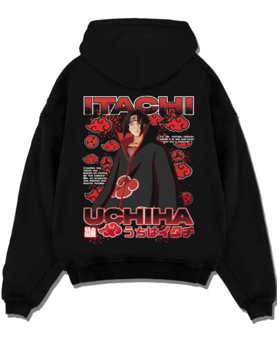 Naruto Hoodie Itachi Uchiha Akatsuki Clan Jumper