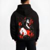 ITALFPR B.black hoodie male back view - Naruto EU Store