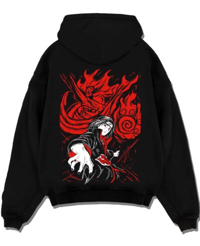 Naruto Hoodie Itachi Uchiha Sharingan Power Jumper