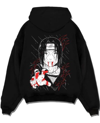 Naruto Hoodie Itachi Uchiha Cursed Agent Jumper