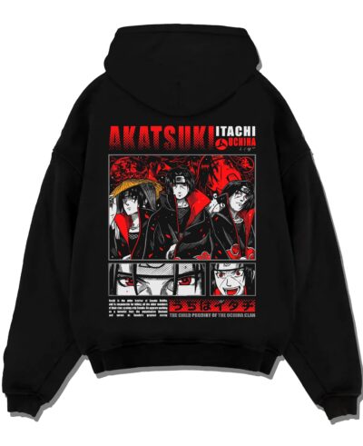 Naruto Hoodie Itachi and Sasuke Uchiha Clan Jumper