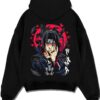 ITCSUSN A.black hoodie flat back design - Naruto EU Store