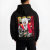 JIRIPRV B.black hoodie male back view - Naruto EU Store