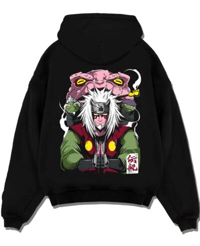 Naruto Hoodie Jiraiya Toad Summoning Sage Jumper