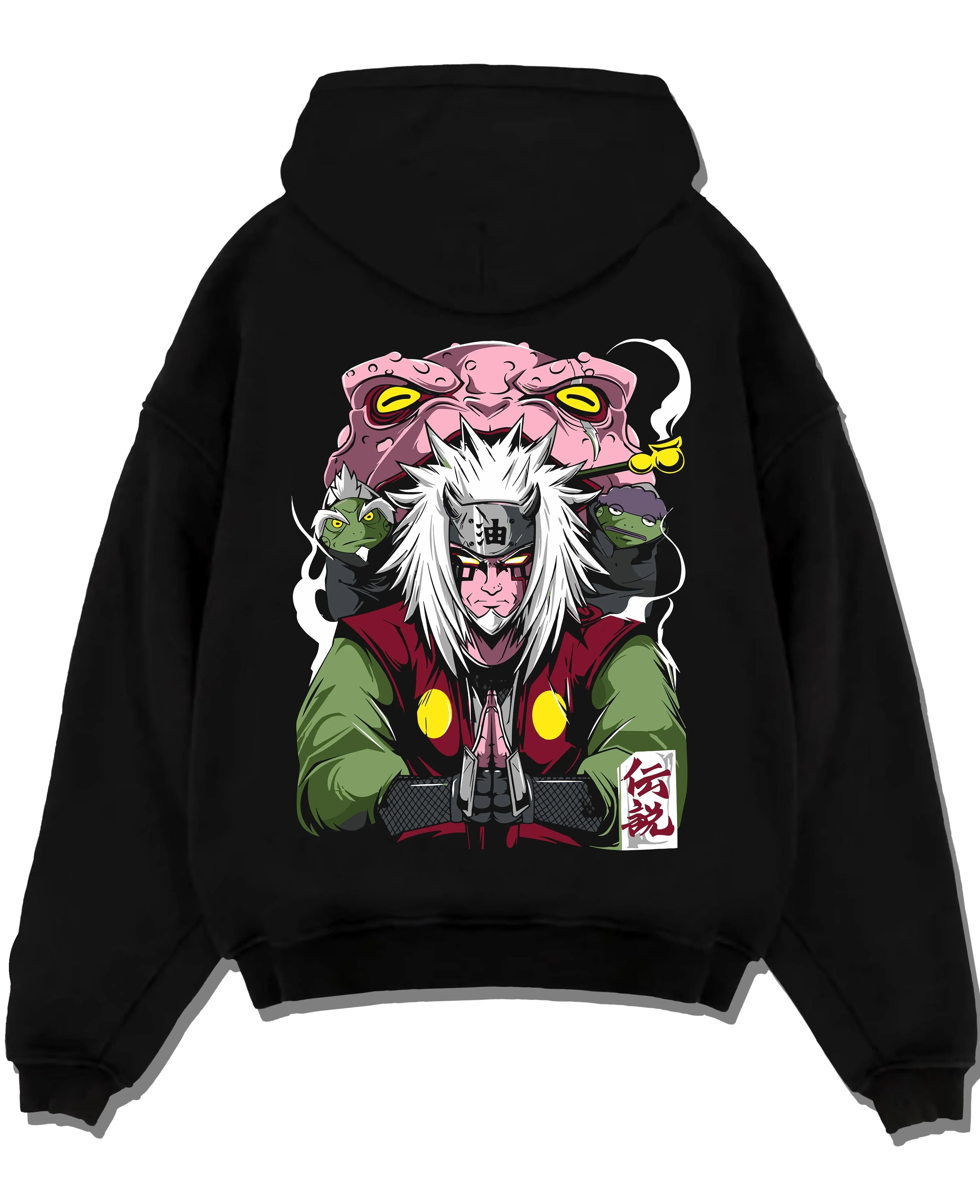 Naruto Hoodie Jiraiya Toad Summoning Sage Jumper