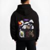 KAKUZU B.black hoodie male back view - Naruto EU Store