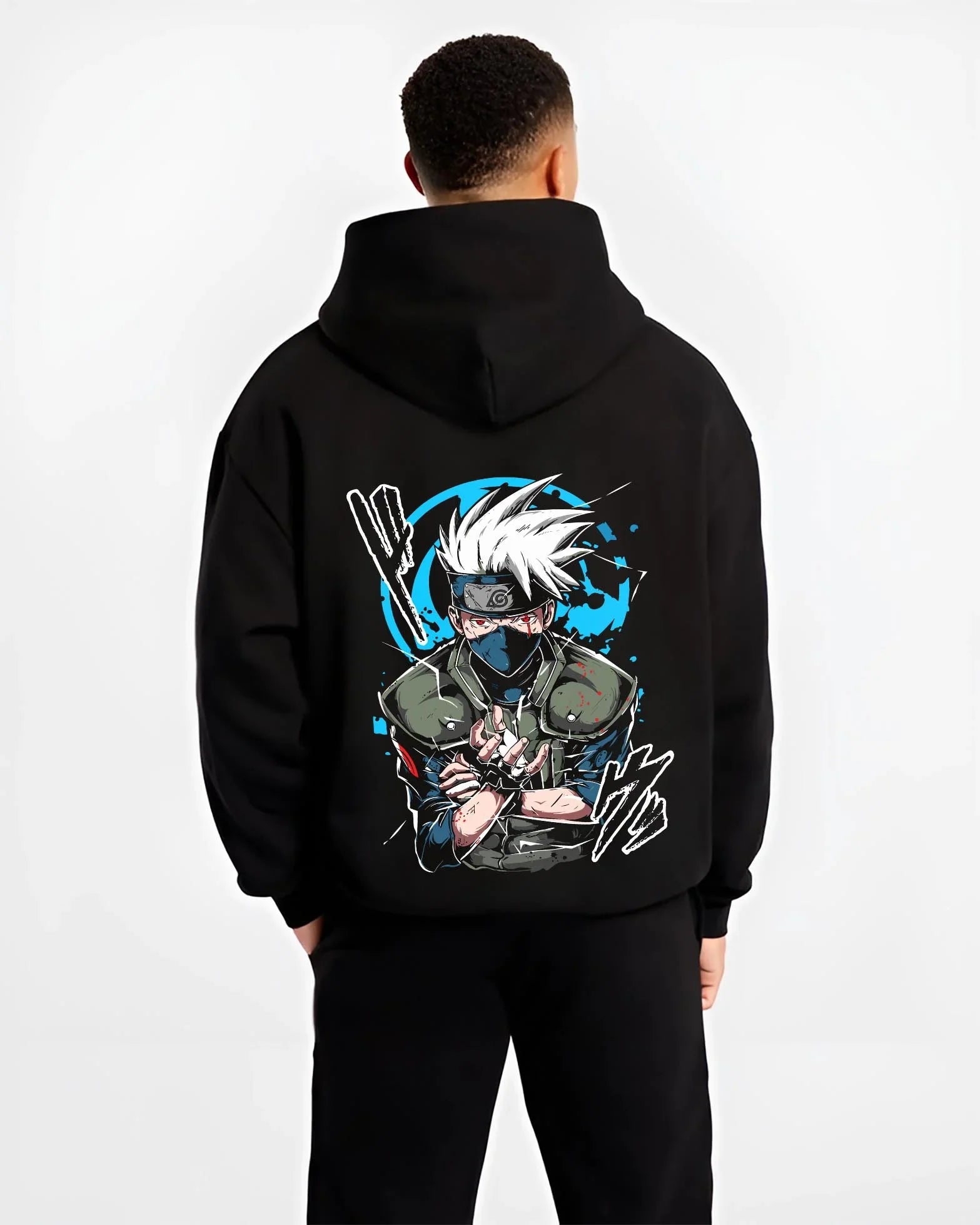 Kakashi Hatake Hoodie Naruto Copy Ninja Jonin Leader - Image 2