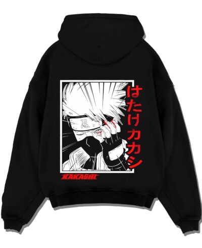Kakashi Hatake Hoodie Naruto Copy Ninja Hidden Leaf