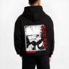 KAKV4 B.black hoodie male back view - Naruto EU Store