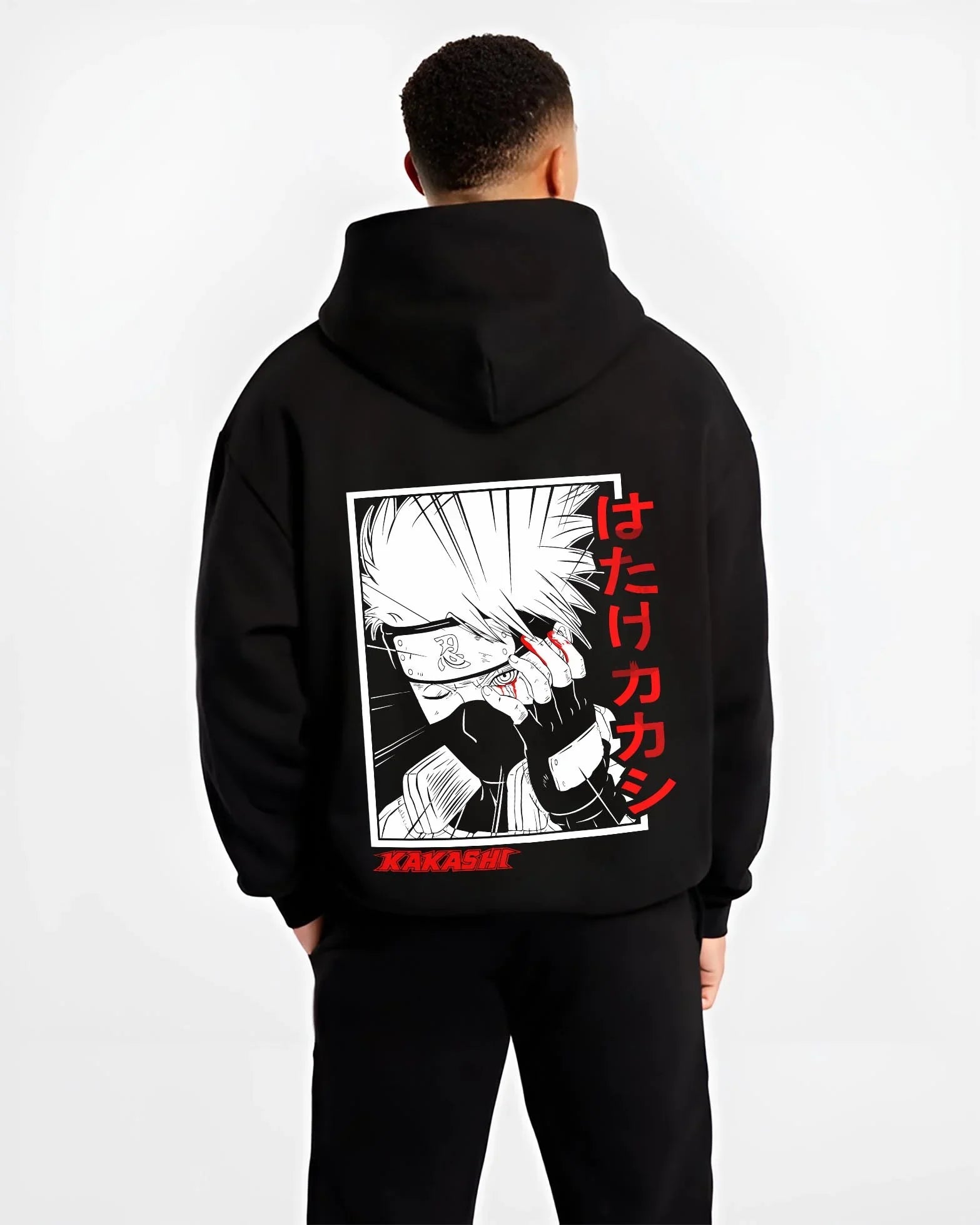 Kakashi Hatake Hoodie Naruto Copy Ninja Hidden Leaf - Image 2