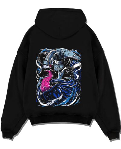 Kisame Hoodie Naruto Akatsuki Shark Samehada Blade