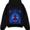 MADSHR A.black hoodie flat back design - Naruto EU Store