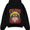 RAGEFX A.black hoodie flat back design - Naruto EU Store