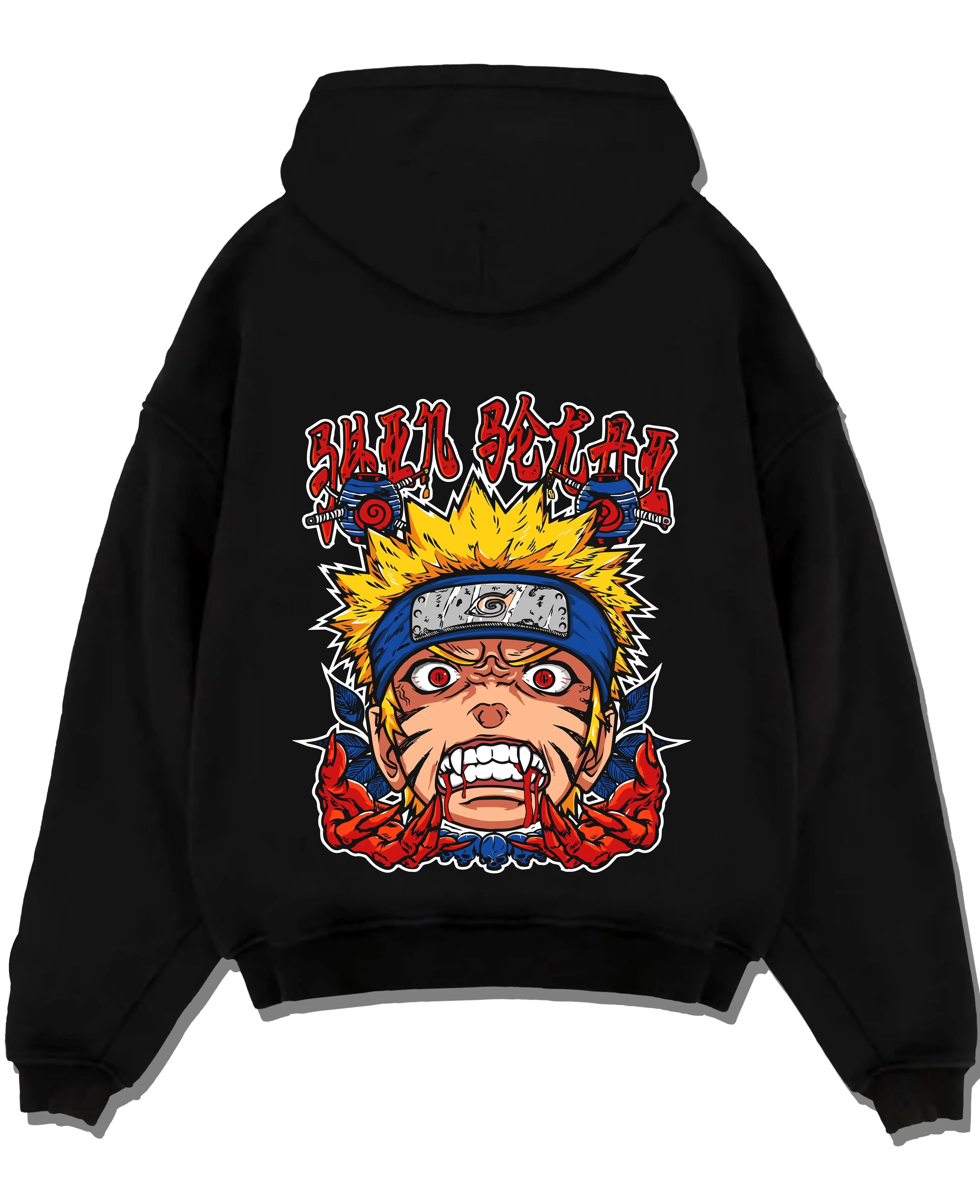 Naruto Uzumaki Hoodie Naruto Shippuden Rage FX