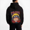 RAGEFX B.black hoodie male back view - Naruto EU Store