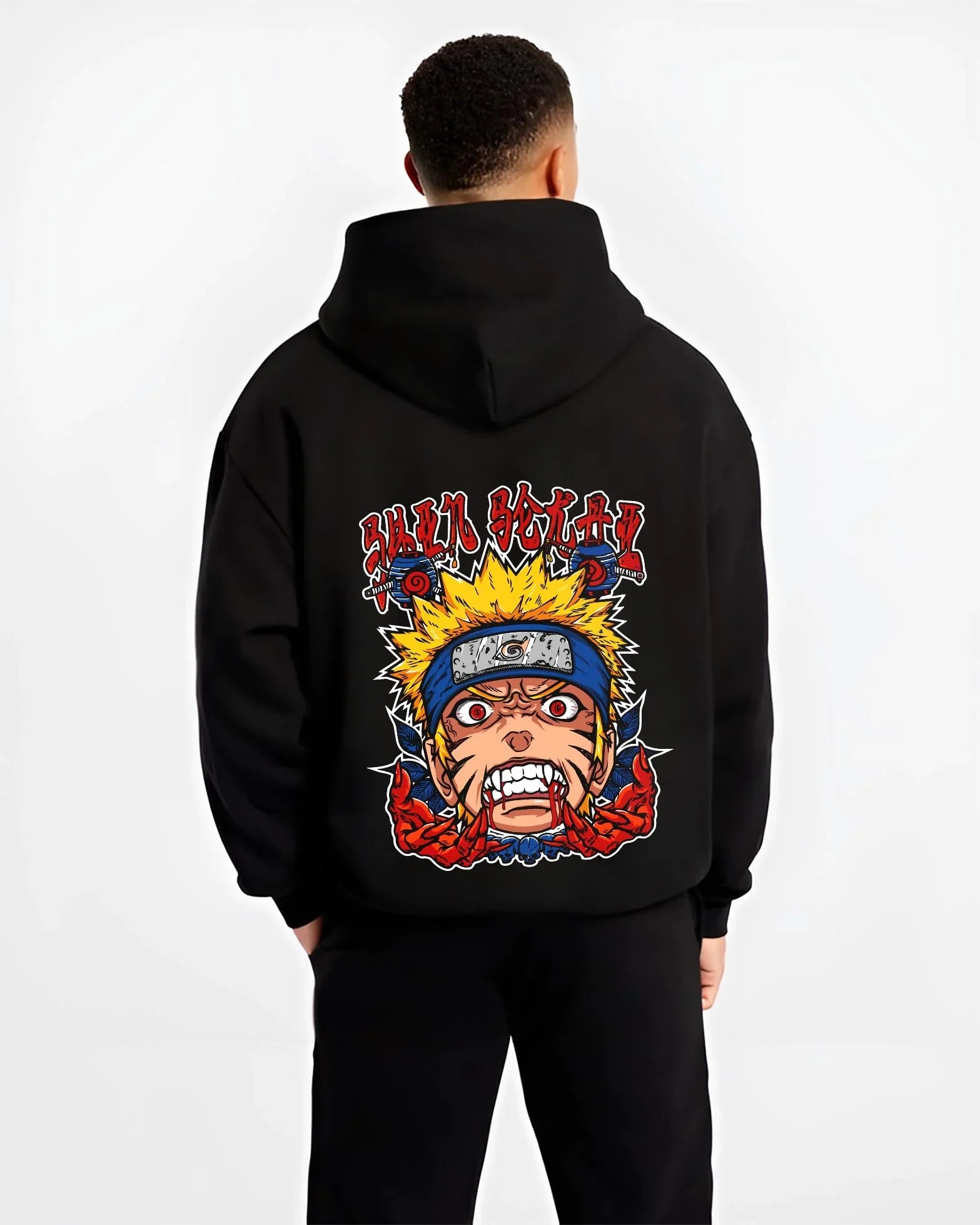 Naruto Uzumaki Hoodie Naruto Shippuden Rage FX - Image 2