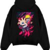 boruto naruto black hoodie flat back design - Naruto EU Store