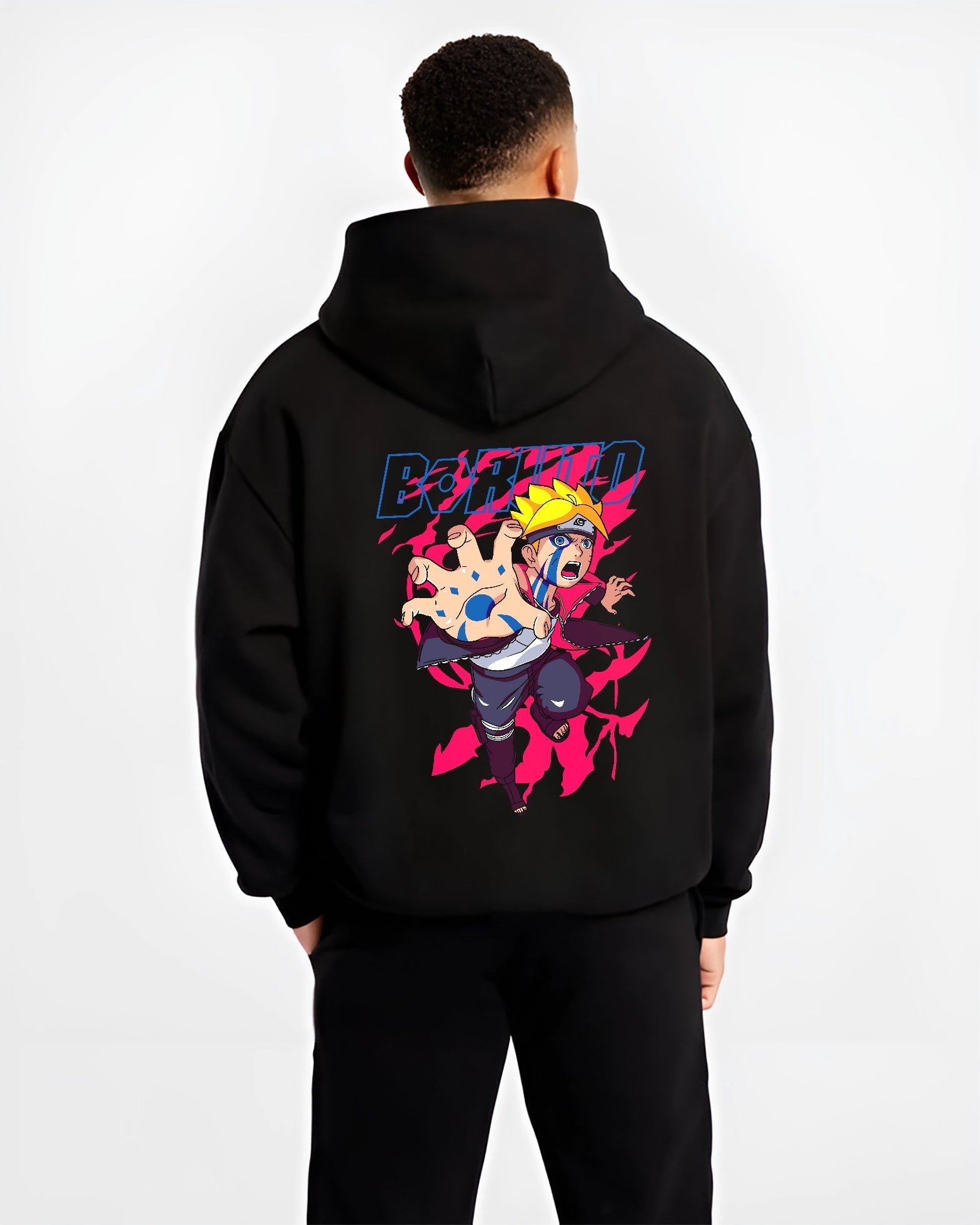 Boruto Uzumaki Jogan Boruto: Naruto Next Generations Hoodie - Image 2
