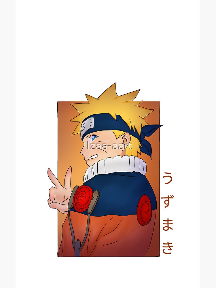 Doodle Kiddo Uzumaki Naruto Shower Curtain - Image 2