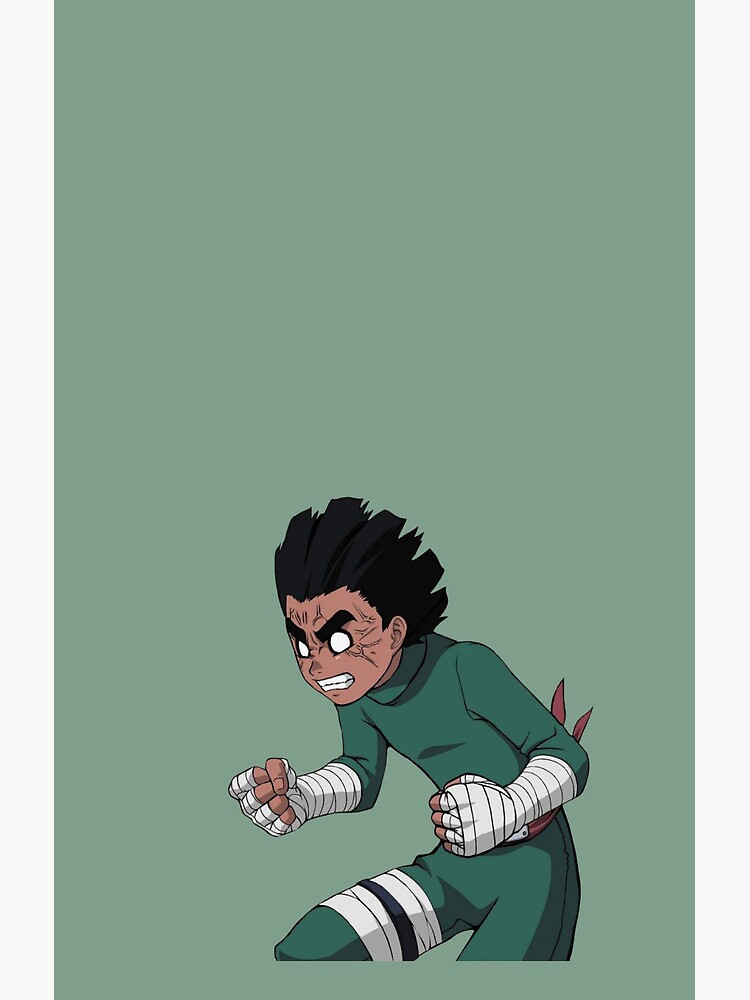 Rock Lee Green Design Shower Curtain - Image 2