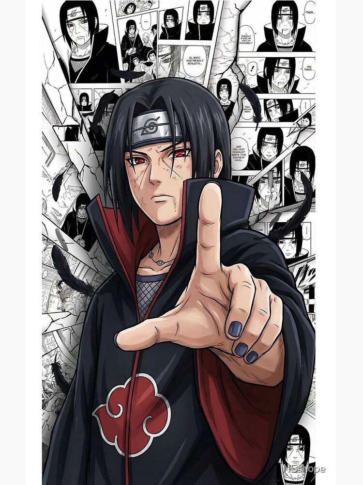 Itachi Uchia Shower Curtain - Image 2