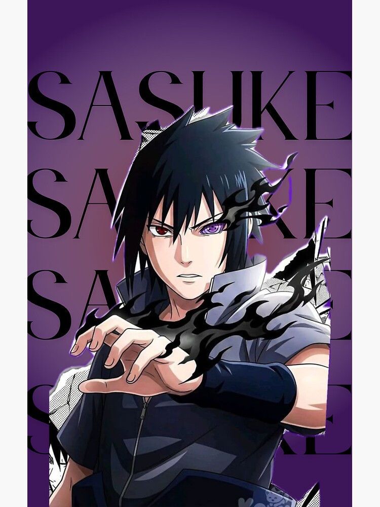 Sasuke Uchiha Shower Curtain - Image 2