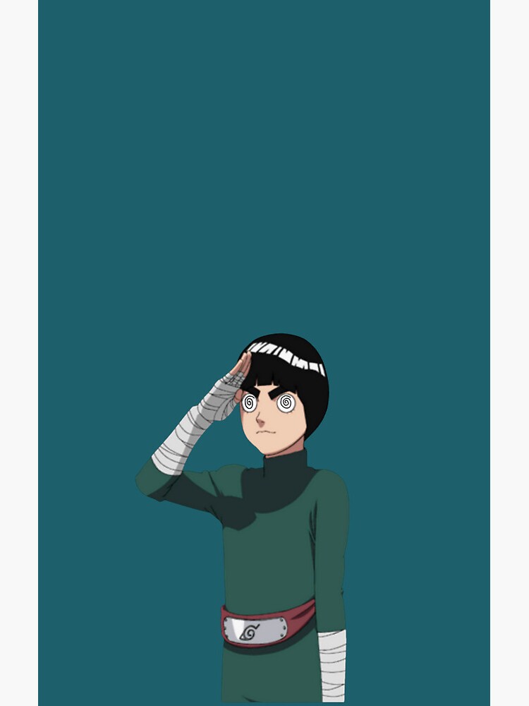 Naruto Rock Lee Shower Curtain - Image 2