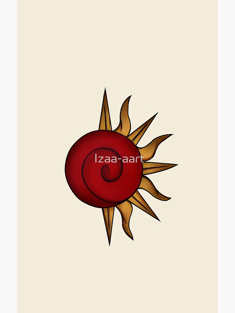 Doodle Sun Iconic Shower Curtain - Image 2