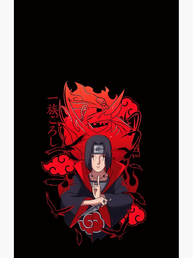 Uchiha Itachi New Design Shower Curtain - Image 2