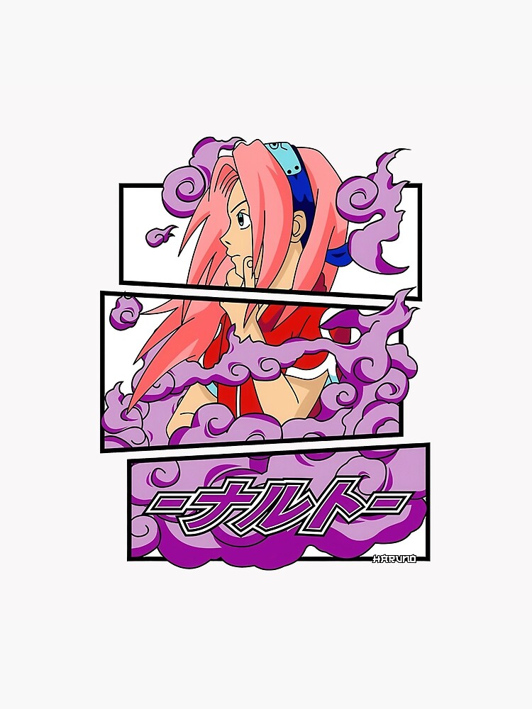 The Fierce Blossom Haruno Tapestry - Image 2