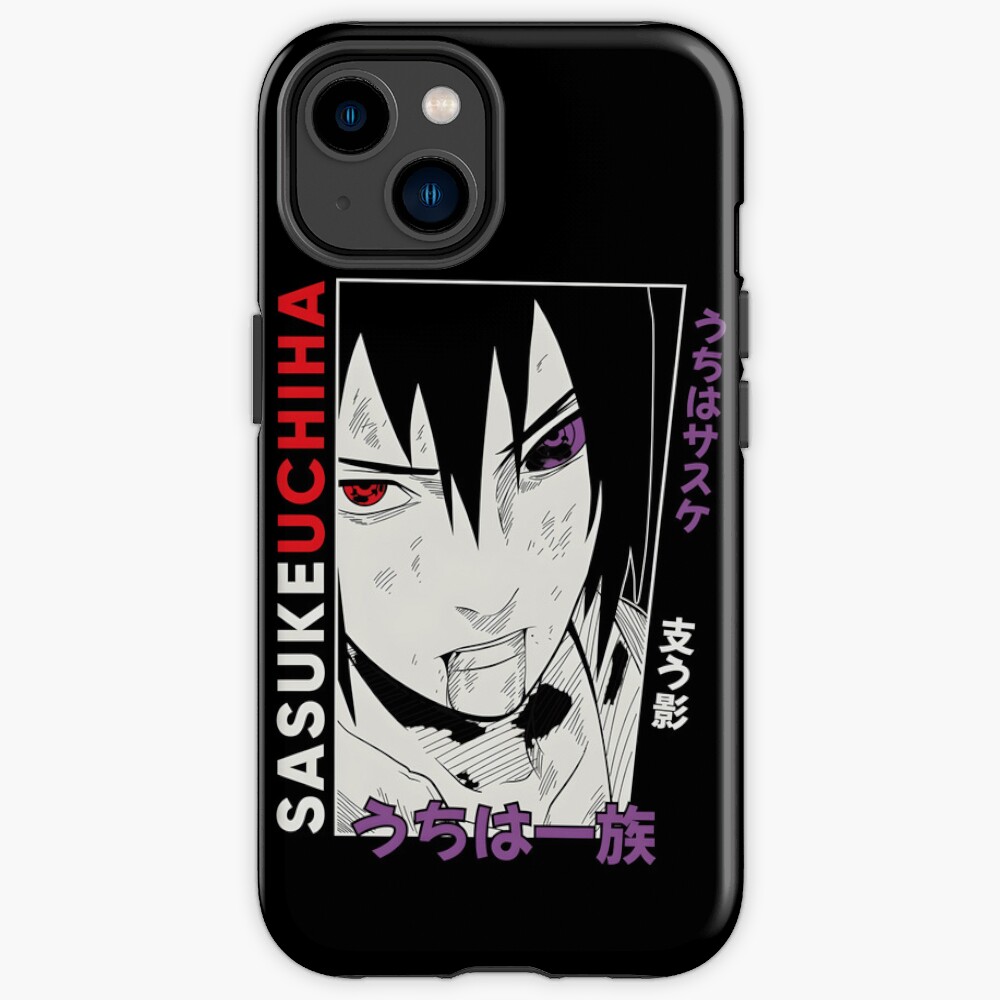 Sasuke Uchiha Profile Iphone Case