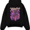 itachi uchiha black hoodie flat back design - Naruto EU Store