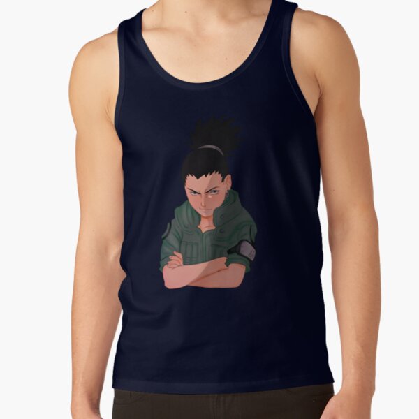 Doodle Shadow Ninja Nara Shikamaru Tank Top - Image 5