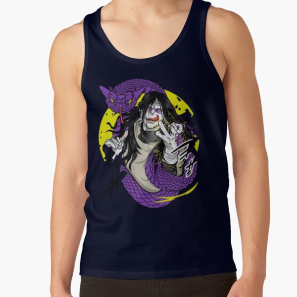 Orochimaru With Snake Tank Top - Image 5