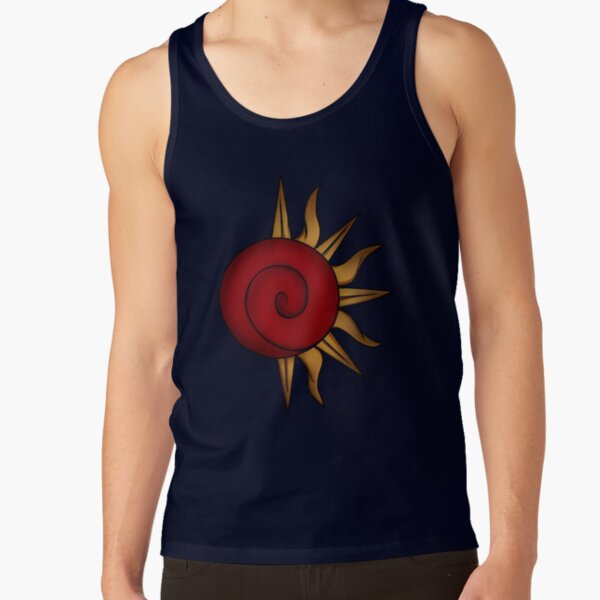 Doodle Sun Uzumaki Tank Top - Image 5